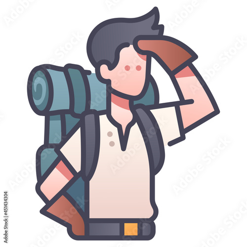Adventurer male icon