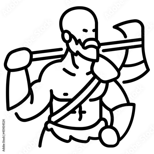 barbarian axe icon