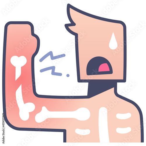 bone disease icon