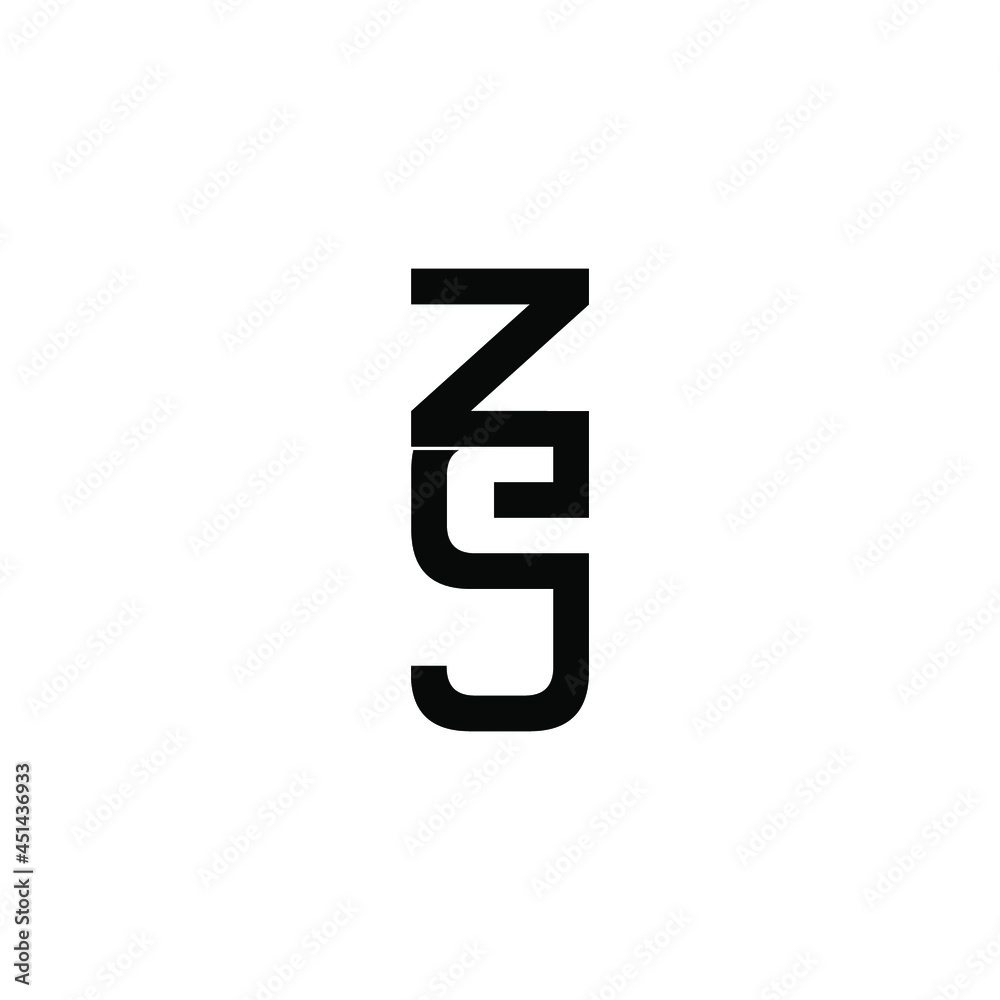 zej initial letter monogram logo design zej initial letter monogram logo design