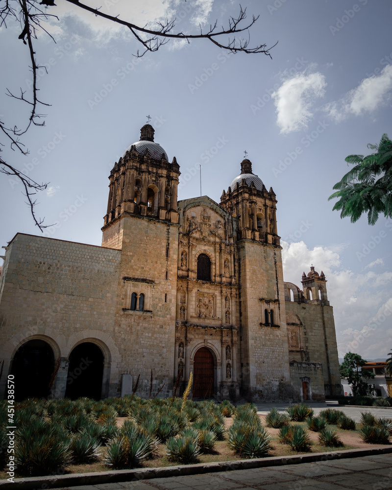 Amazing church called Templo de Santo Domingo de Guzmán in Oaxaca