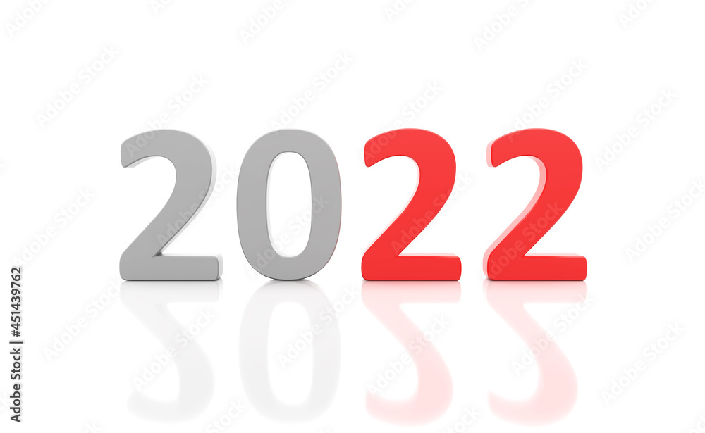 New Year 2022 Creative Design Concept - 3D Rendered Image
New Year 2022 Creative Design Concept - 3D Rendered Image