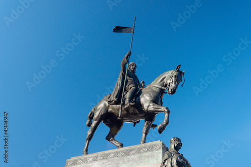 Monument to King Wenceslas in Prague