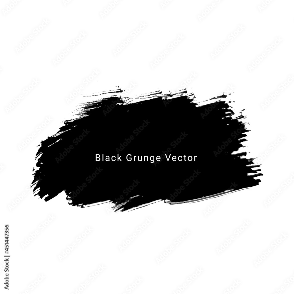 black grunge watercolor ink design background