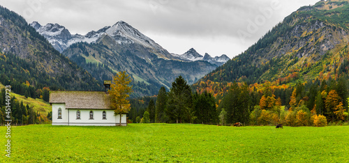 Birgsau Kaplle bei Oberstdorf im Allgäu