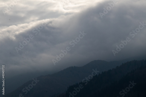 clouds in the mountains © Oleksandr
