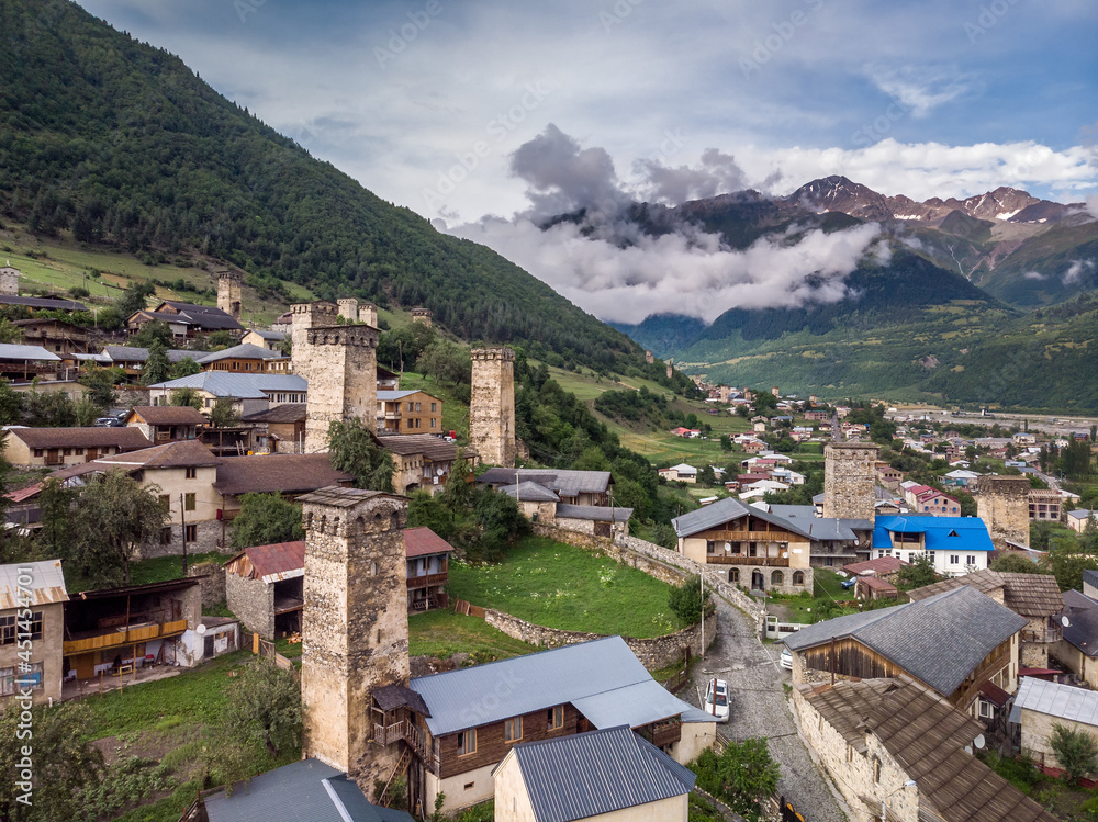 Fototapeta premium Georgia drone views