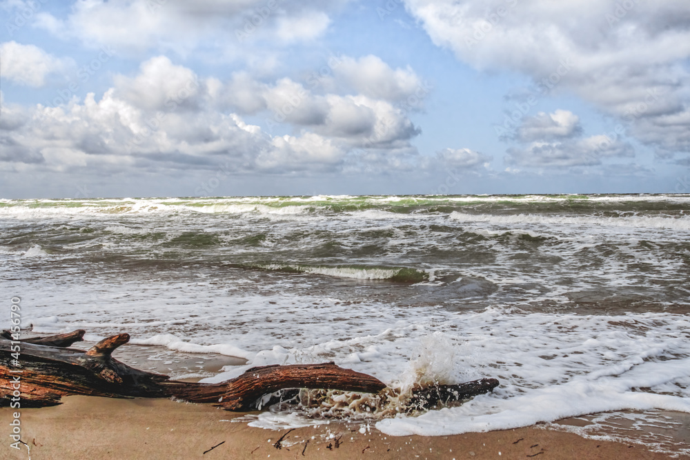 Wind und Wellen am Weststrand Darß