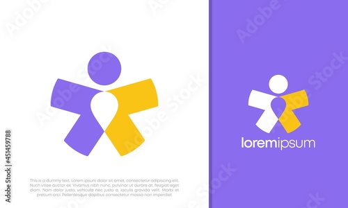 Global Community Logo Icon Elements Template. Community human Logo template vector. Community health care. Abstract Community logo. Social Networking logo designs.