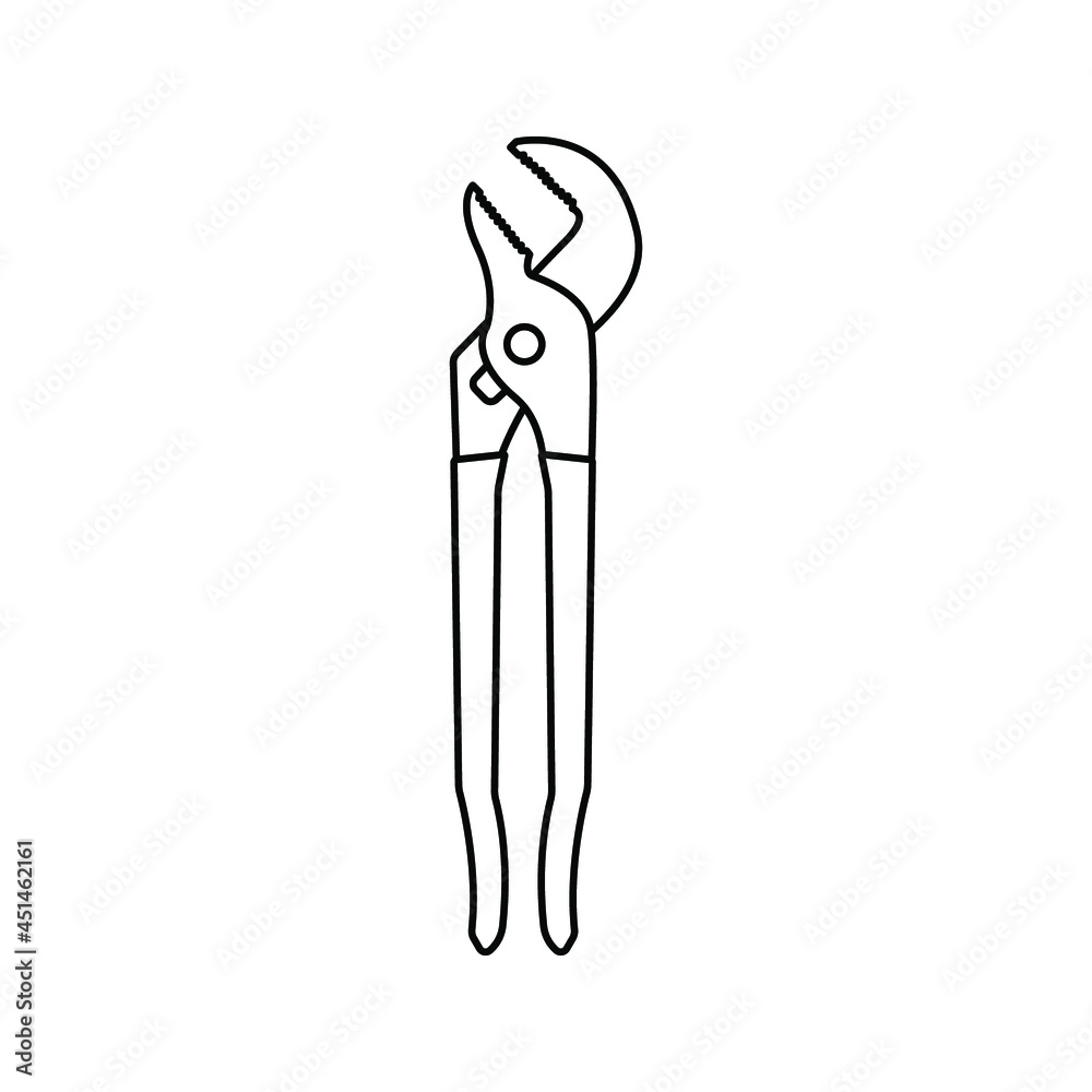 pliers icon. design about pliers sign. vector illustration pliers icon. design about pliers sign. vector illustration