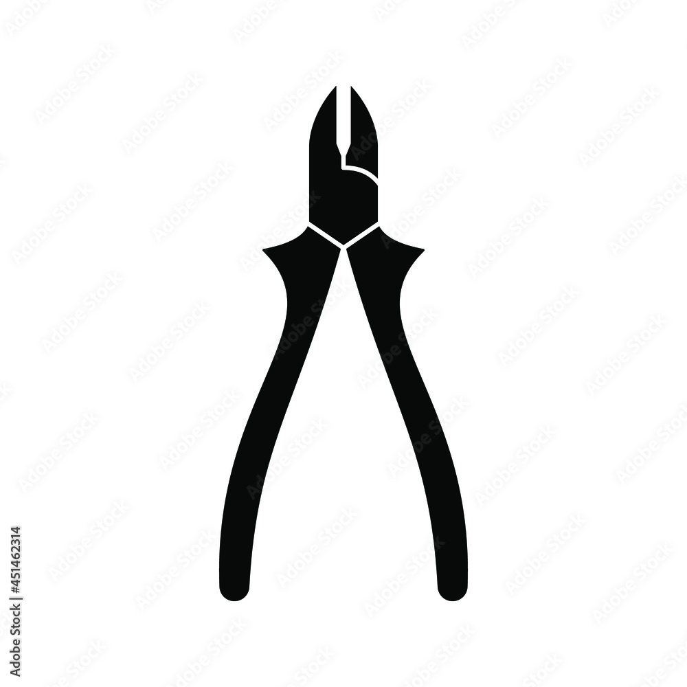 pliers icon. design about pliers sign. vector illustration pliers icon. design about pliers sign. vector illustration
