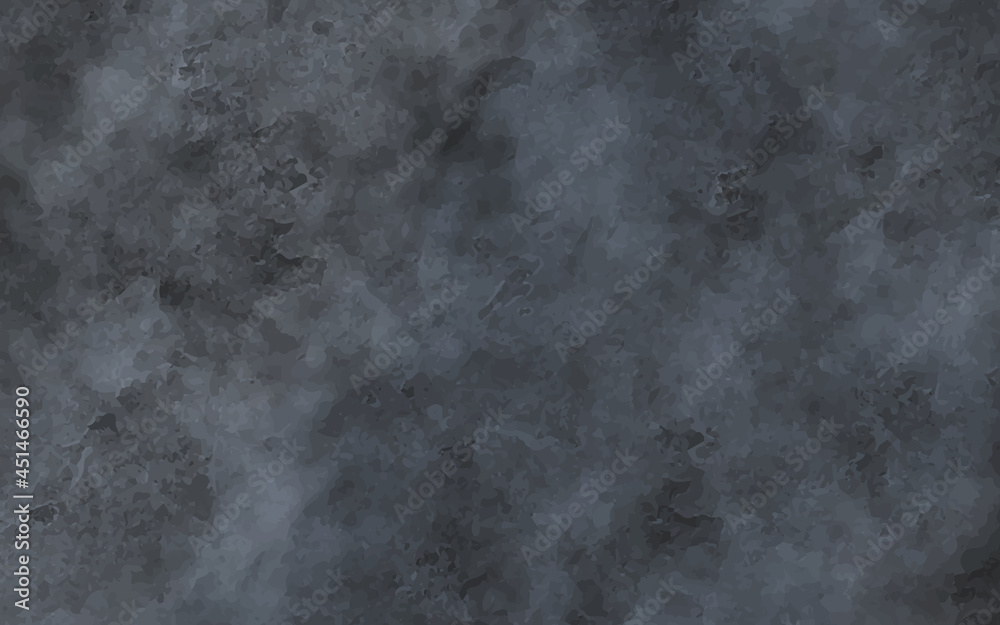 abstract seamless vector black concrete texture. Stone wall grungy texture background.
