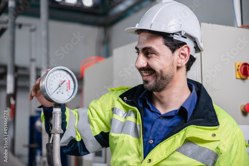 technician engineer working...