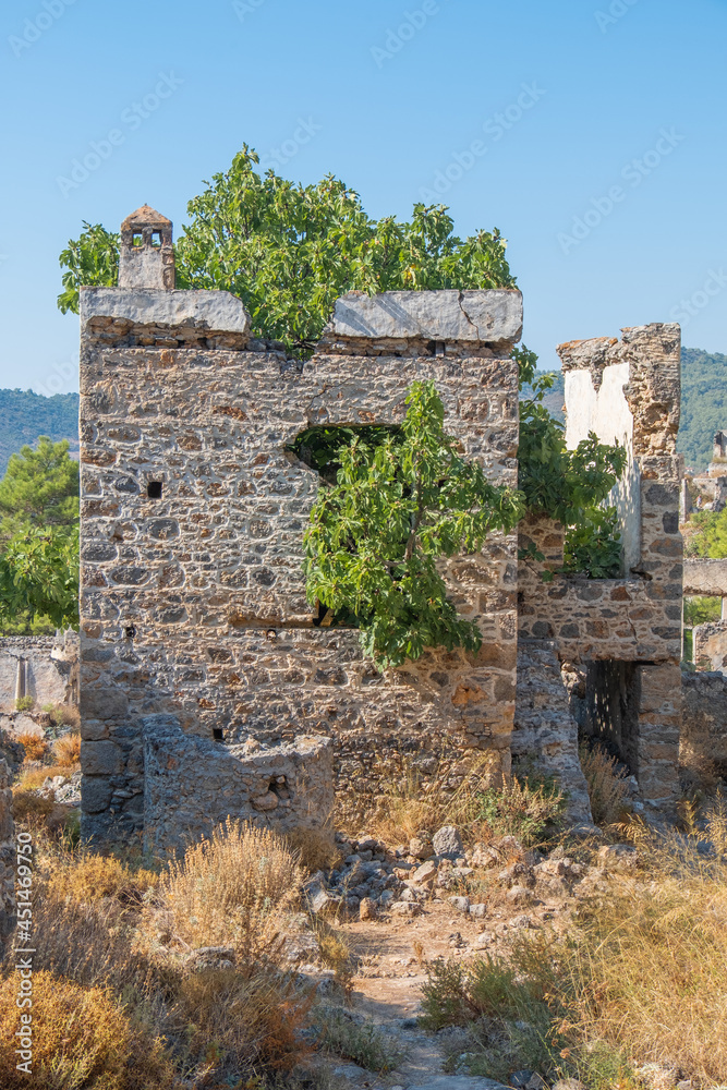 fethiye kayakoy, turkey, abandoned greek village, migration,