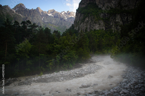 mountain river in the mountains