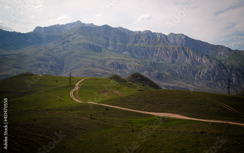 landscape in the mountains