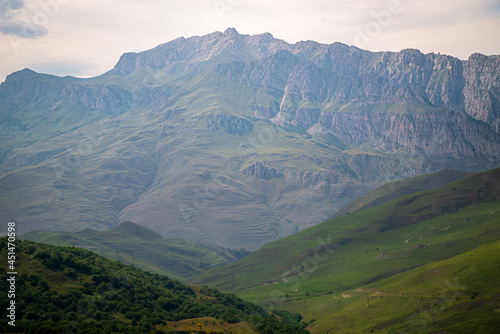 view of the mountains
