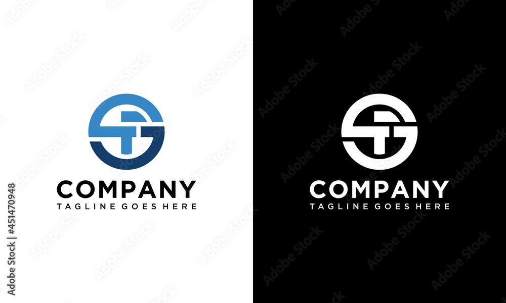 SF or FS Abstract initial monogram letter alphabet logo SF or FS Abstract initial monogram letter alphabet logo