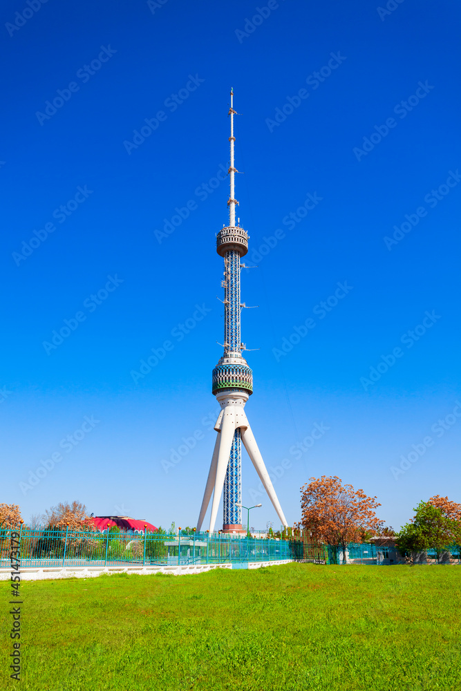 Obraz premium Tashkent Television TV Tower, Uzbekistan