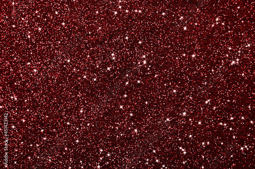 Wall Mural Beautiful shiny burgundy glitter as background, closeup