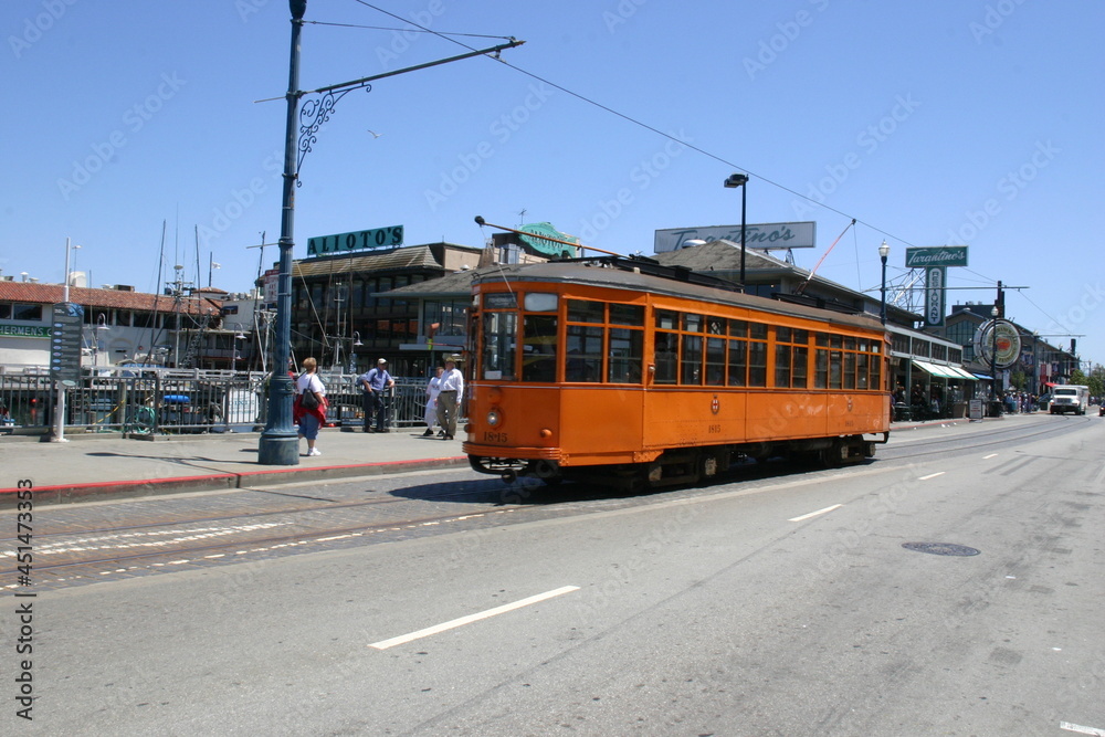 San Francisco Street Car Public Transportation