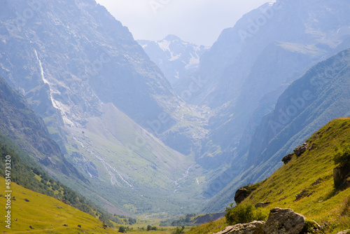 view of the mountains