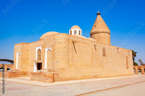 Chashma Ayub Mausoleum in Bukhara, Uzbekistan photo