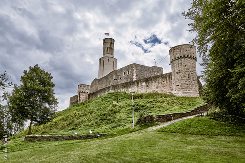 The rock castle in Felsberg  in the north Hessian Schwalm-Eder district.