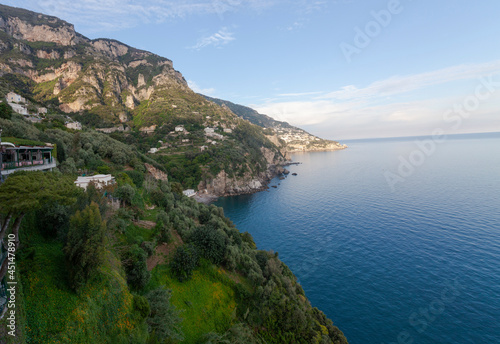Italian Cliffs and Ocean