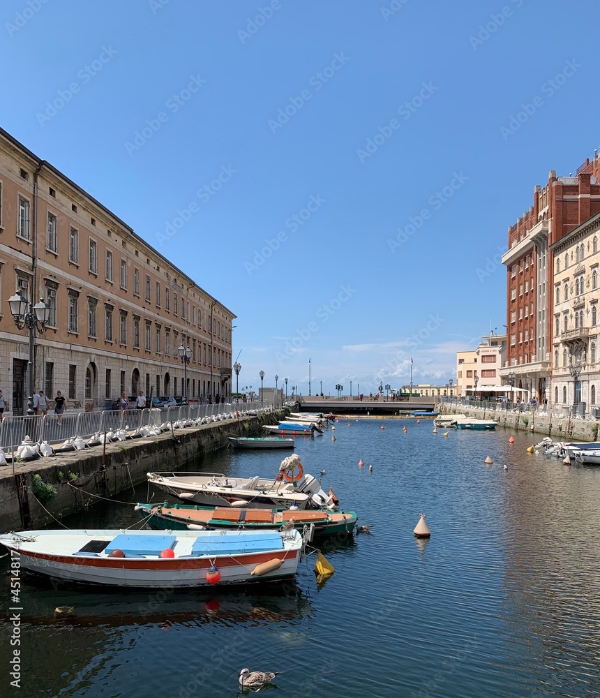 Trieste, seaport in Italy