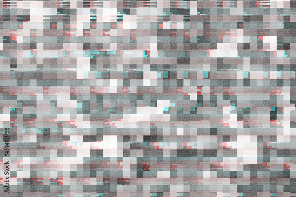 Fototapeta premium error damage glitch design screen