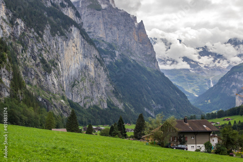 summer in Lauterbrunnen Valley in Switzerland © tmag