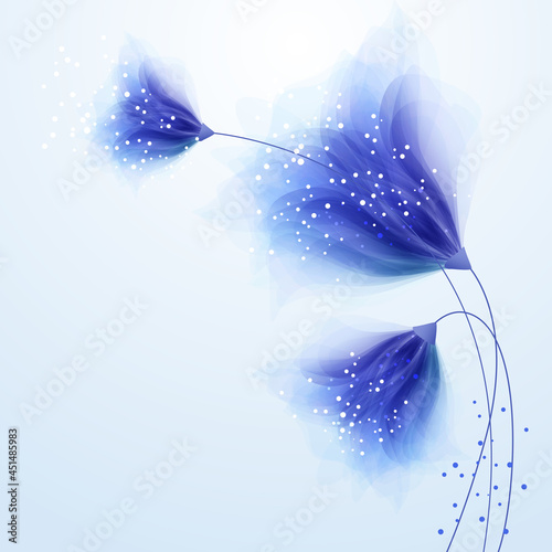vector background with Flowers