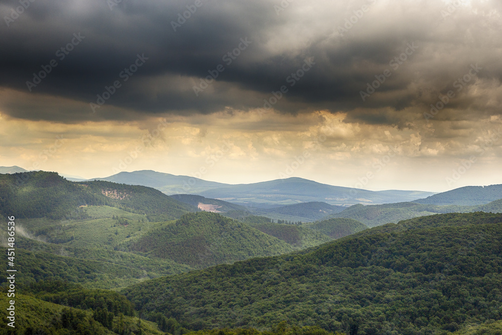 Fototapeta premium morning in the mountains