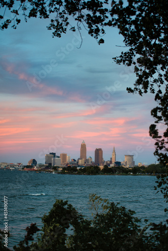 Cleveland Ohio Skyline