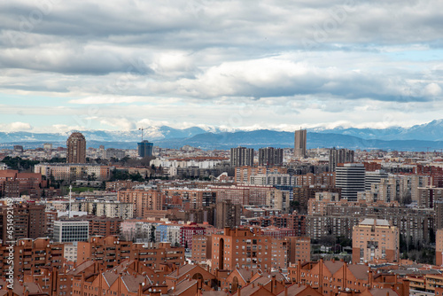 View of Madrid from Vallecas