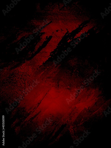 Abstract dark red and black grunge textured background