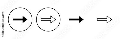 Arrow icon set. Arrow symbol. Arrow sign for your web design.