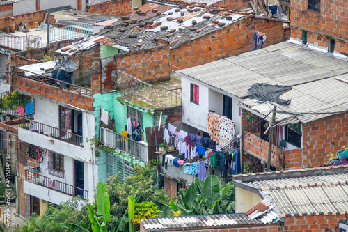 Panoramic view of the Comunas of Medellín, Antioquia, Colombia © Diego Gomez