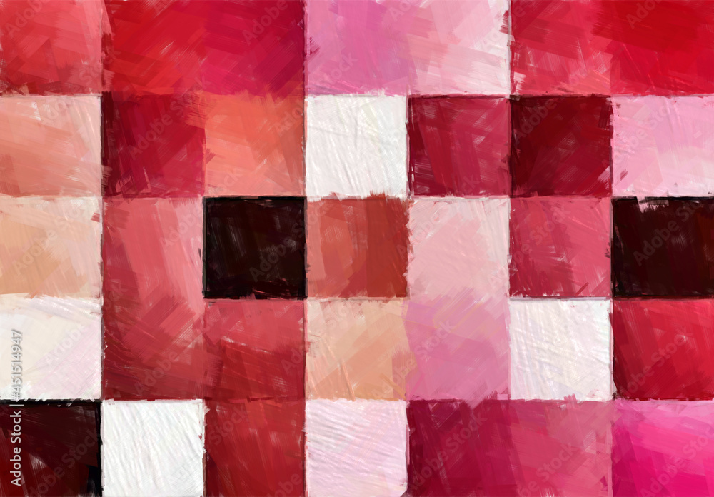 Colorful abstract mosaic with a rough texture background. Colored square pattern background. Picture for creative wallpaper or design art work. Backdrop have copy space for text. Colorful abstract mosaic with a rough texture background. Colored square pattern background. Picture for creative wallpaper or design art work. Backdrop have copy space for text.
