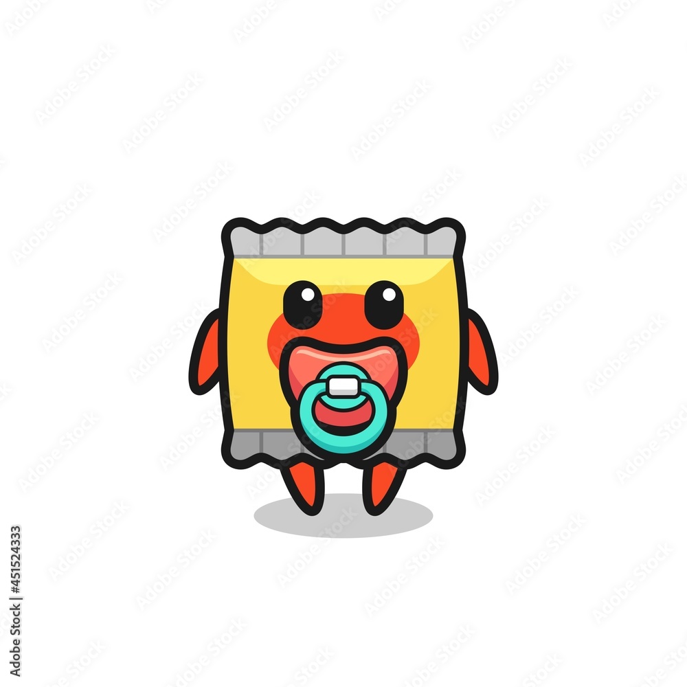 baby snack cartoon character with milk bottle baby snack cartoon character with milk bottle