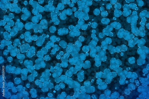 nice design light blue big amount of organic living cells computer graphic texture background illustration