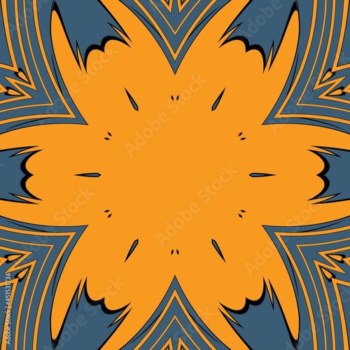 Color Pattern Background with Modern Art