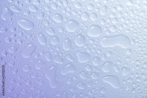 Wallpaper Mural 水滴のついたガラスの背景テクスチャー Torontodigital.ca