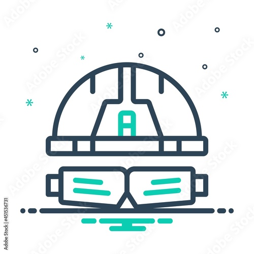 Mix icon for safely