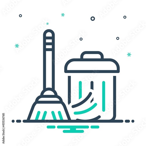 Mix icon for clearing