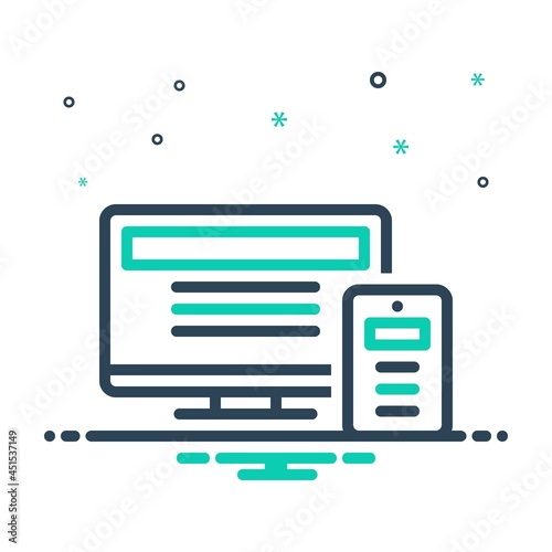 Mix icon for adaptive