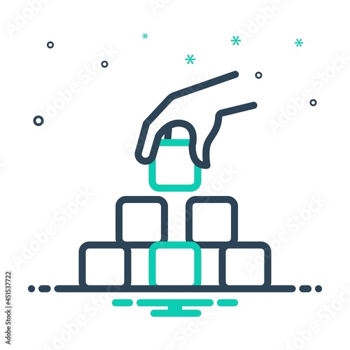Mix icon for placing