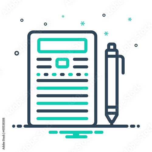Mix icon for assignment