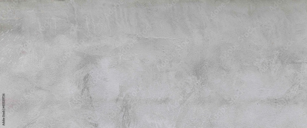 Naklejka premium Panorama of White grey concrete texture, Rough cement stone wall, Surface of old and dirty outdoor building wall, Abstract nature seamless background